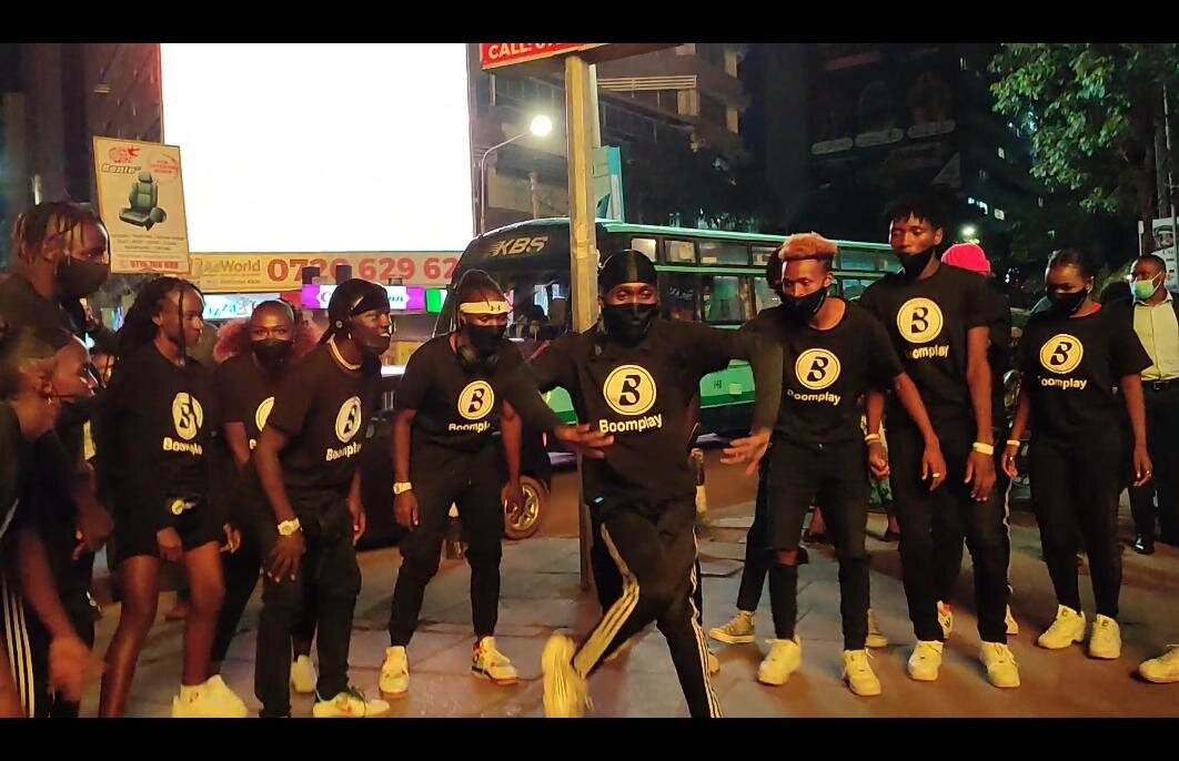 IC brand ambassadors on a street activation